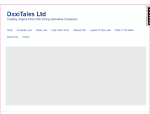 Tablet Screenshot of daxitales.com